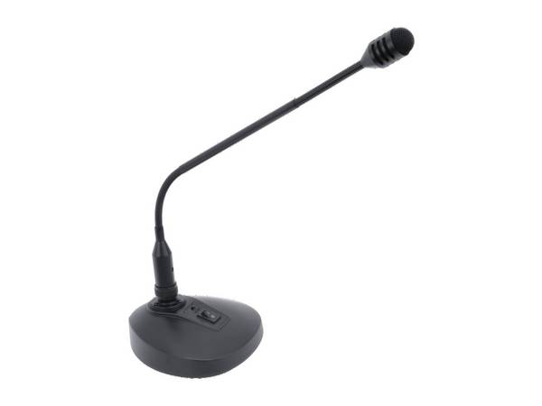 husí krk řečnický mikrofon Omnitronic MIC SHD-1 Druh přenosu:Direkt stojan