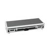 DJ Mixer Case Roadinger UK DI-1 1xM-19 sw 3012534B, (d x š x v) 475 x 1100 x 185 mm, čierna, strieborná