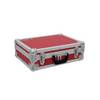 Transportný box/kufor Roadinger UK-Case FOAM 30126208, (d x š x v) 345 x 460 x 165 mm, červená, hliník
