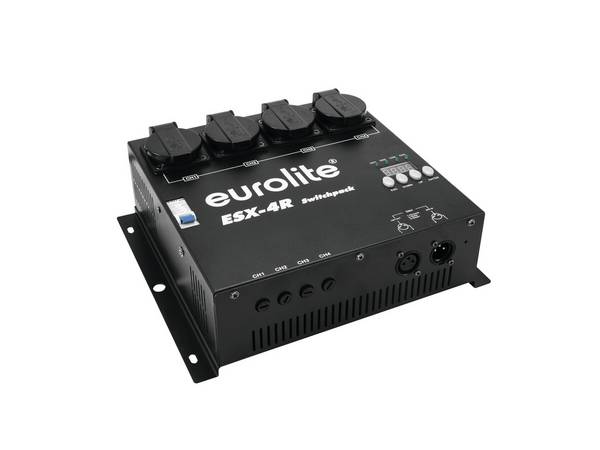 Eurolite ESX-4R DMX přepínače, sada 4kanálový
