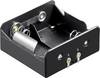 Goobay 11033 bateriový držák 2x Velké mono pájený konektor (d x š x v) 73 x 71 x 31 mm