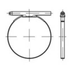 TOOLCRAFT Hadicové spony N/A Nerezová ocel 100 ks