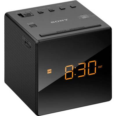 Sony ICF-C1 radiobudík FM, AM černá