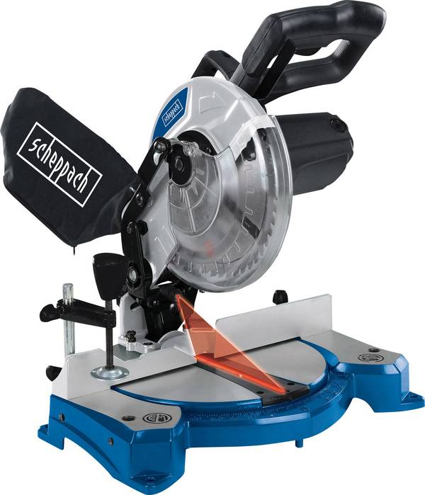 Scheppach HM80L kapovací a pokosová pila, průměr listu 210 mm, uchycení 30 mm, 1500 W
