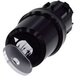 Klíčový spínač Siemens SIRIUS ACT 3SU1000-5BF01-0AA0, 1 x 90 °, černá, 1 ks
