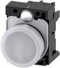 Siemens 3SU1102-6AA60-1AA0 světelný hlásič plochý bílá 24 V/AC, 24 V/DC 1 ks