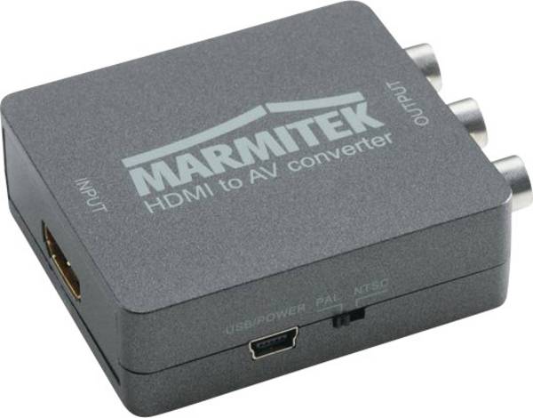 AV konvertor [HDMI - kompozitní cinch, SCART] 1080 x 720 Pixel Marmitek Connect HA13