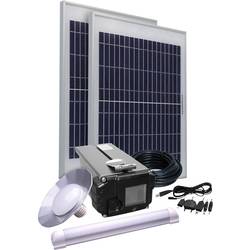 Solárna sada Phaesun Energy Comfort Solar Side Two 390957, 20 Wp, vr. akumulátora, vr. kábla, s 2 svetlami
