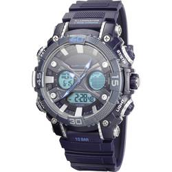 Outdoorové hodinky Renkforce YP12598-02, (Ø x v) 52 mm x 18 mm, materiál řemínku plast PU, modrá