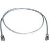 Sieťový prepojovací kábel RJ45 Telegärtner L00001A0244, CAT 5e, F/UTP, 2.00 m, sivá