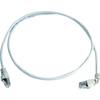 Sieťový prepojovací kábel RJ45 Telegärtner L00000A0204, CAT 6A, S/FTP, 1.00 m, biela
