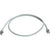 Sieťový prepojovací kábel RJ45 Telegärtner L00006A0036, CAT 6A, S/FTP, 20.00 m, sivá