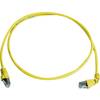 Sieťový prepojovací kábel RJ45 Telegärtner L00002A0179, CAT 6A, S/FTP, 3.00 m, žltá