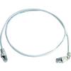 Sieťový prepojovací kábel RJ45 Telegärtner L00002A0180, CAT 6A, S/FTP, 3.00 m, biela