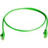 Sieťový prepojovací kábel RJ45 Telegärtner L00002E0102, CAT 5e, U/UTP, 3.00 m, zelená