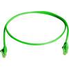 Sieťový prepojovací kábel RJ45 Telegärtner L00006A0326, CAT 6, U/UTP, 25.00 m, zelená