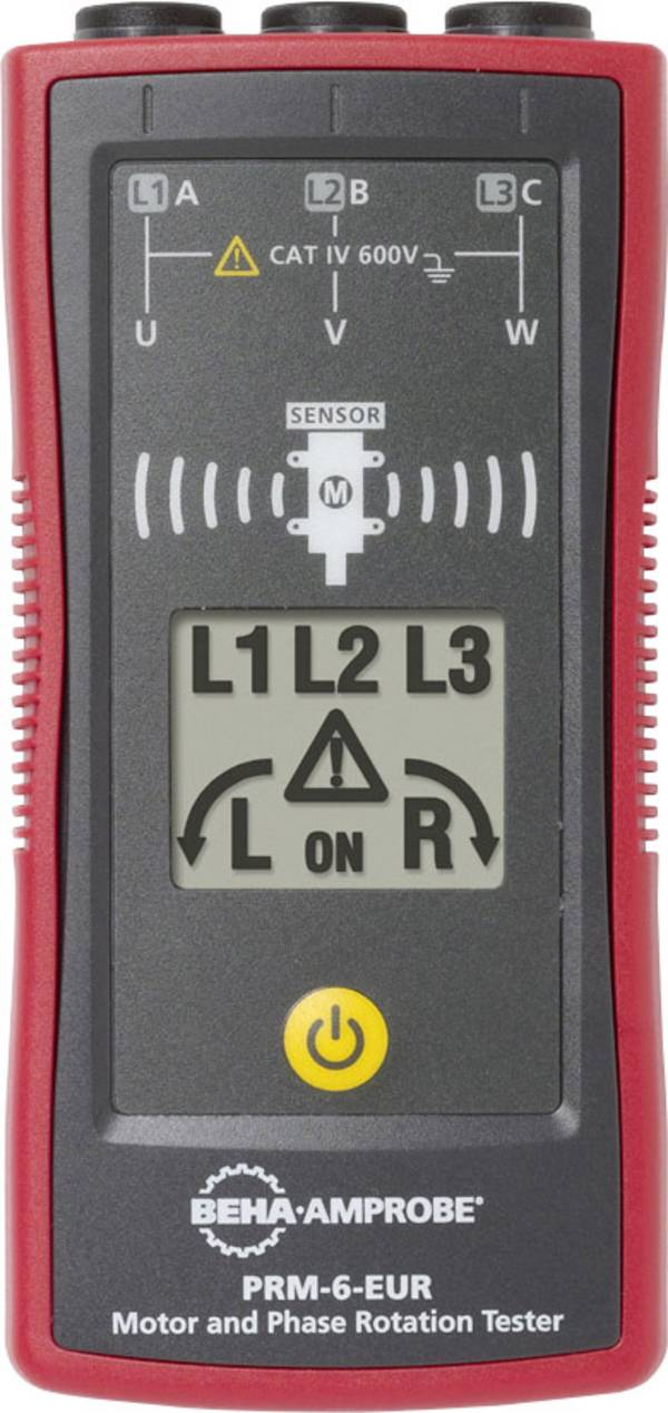 Beha Amprobe PRM-6-EUR KIT měřič sledu fází, CAT IV 600 V, LCD