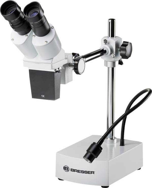 Bresser Optik 5802520 Biorit ICD-CS stereomikroskop binokulární 20 x dopadající světlo