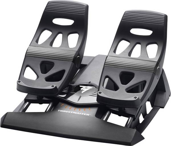 Thrustmaster TFRP T.Flight Rudder Pedals destička na brzdový pedál USB, RJ12 PC, PlayStation 4, Xbox One černá