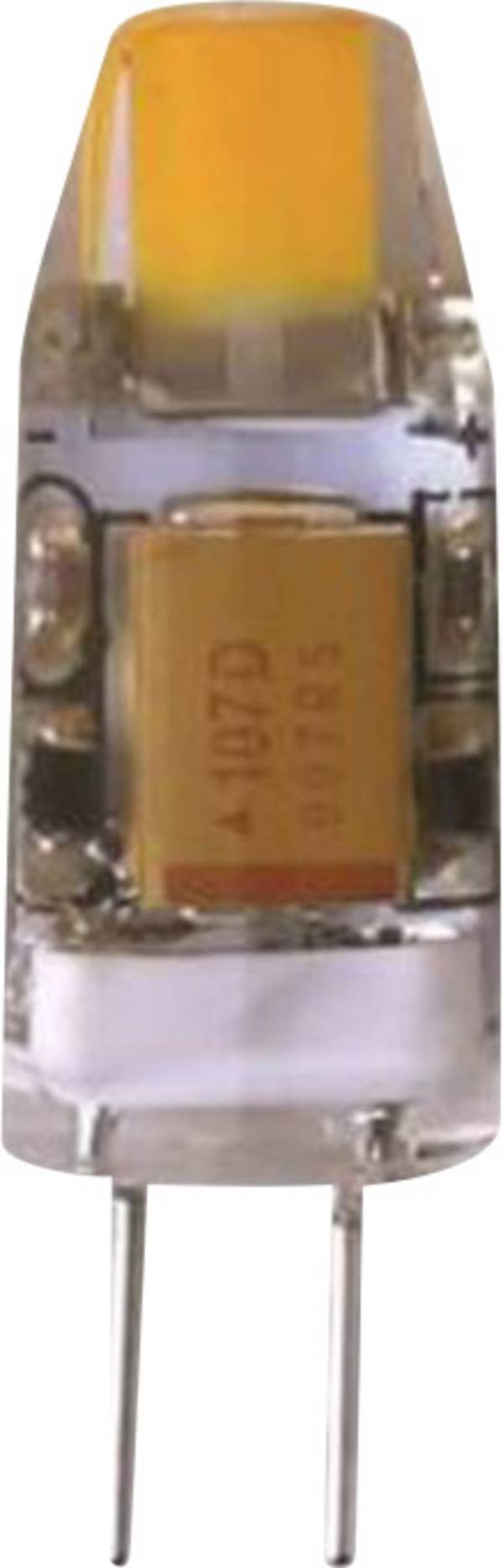 Megaman MM49162 LED Energetická třída (EEK2021) G (A - G) G4 pinová objímka 1.2 W = 11 W teplá bílá (Ø x v) 9.00 mm x 30 mm nestmívatelné 1 ks