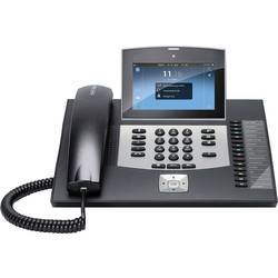 Systémový telefón, VoIP Auerswald COMfortel 3600 IP Bluetooth, konektor na slúchadlá farebný-TFT/LCD čierna