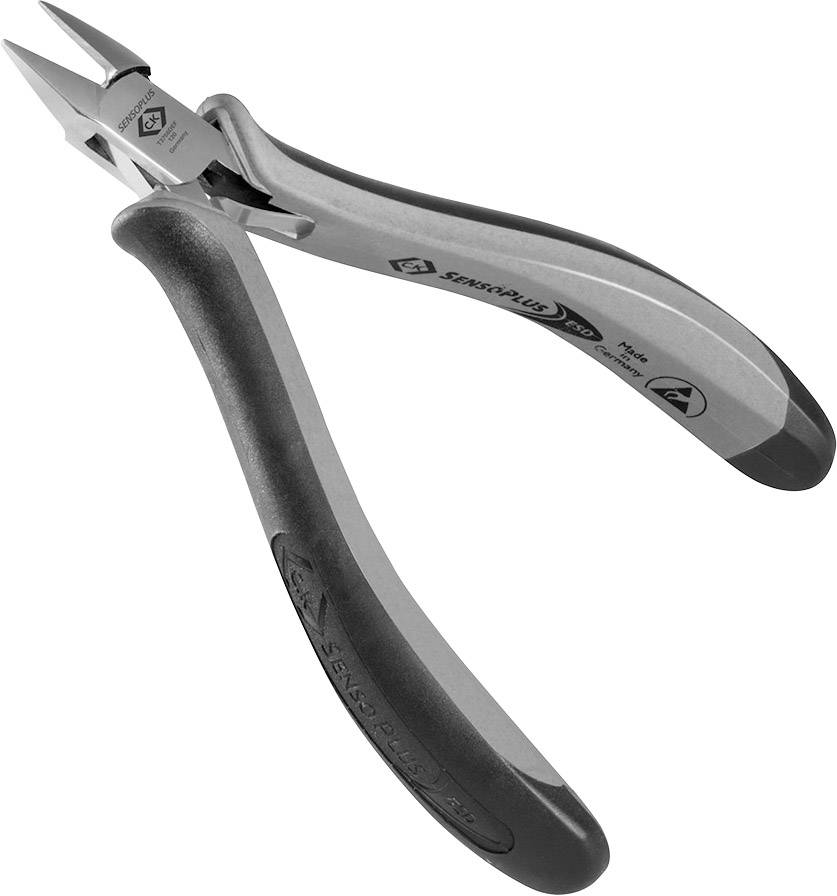 C.K T3766DEF 120 ESD boční štípací kleště bez fazety 120 mm-0