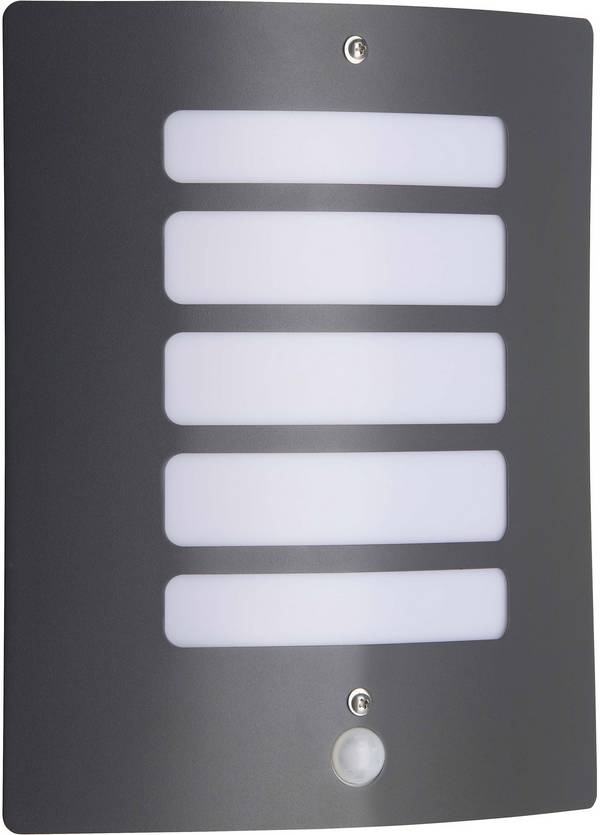 Brilliant Todd 47698/63 venkovní nástěnné osvětlení s PIR detektorem  LED E27 60 W antracitová