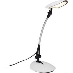 LED stolní lampa Brilliant Sheldon G94812/75, 9 W, studená bílá, bílá, černá