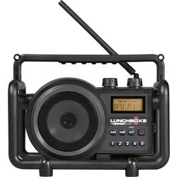 FM outdoorové rádio PerfectPro Lunchbox 2, AUX, MW, UKW, čierna