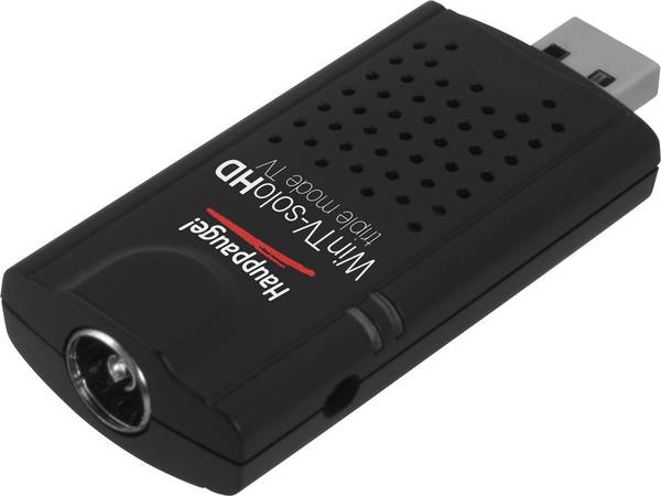 Hauppauge WinTV-Solo HD  USB TV tuner s DVB-T anténou, s dálkovým ovládáním, funkce nahrávání počet tunerů: 1