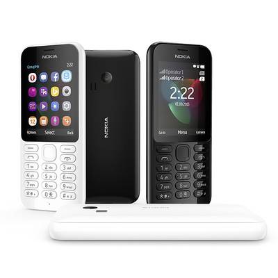Nokia 22 mobilní telefon Dual SIM černá UPOZORNĚNÍí: mobilní telefony neobsahují CZ/SK menu