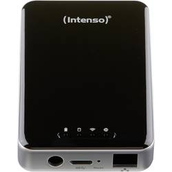 Wi-Fi pevný disk Intenso 6025860, 1 TB, USB 3.0, LAN (až 100 Mbit/s), Wi-Fi 802.11 b/g/n, černá
