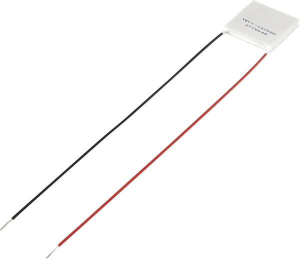 TRU COMPONENTS TEC1-127050 1571721 Peltierův článek, 44.7 W, 5 A, (d x š x v) 40 x 40 x 3.9 mm