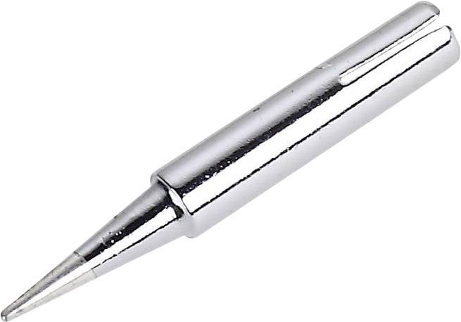 Kovový hrot pájecí páky ve tvaru kužele, určený pro přesné pájení v elektronických aplikacích.