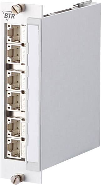 Metz Connect 130B11E2-E 6 portů síťový patch panel 483 mm (19") CAT 6A 3 U stříbrná osazený-0