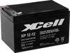 XCell XP1212 XCEXP1212 olověný akumulátor 12 V 12 Ah olověný se skelným rounem (š x v x h) 151 x 101 x 98 mm plochý konektor 6,35 mm bezúdržbové, VDS certifikace