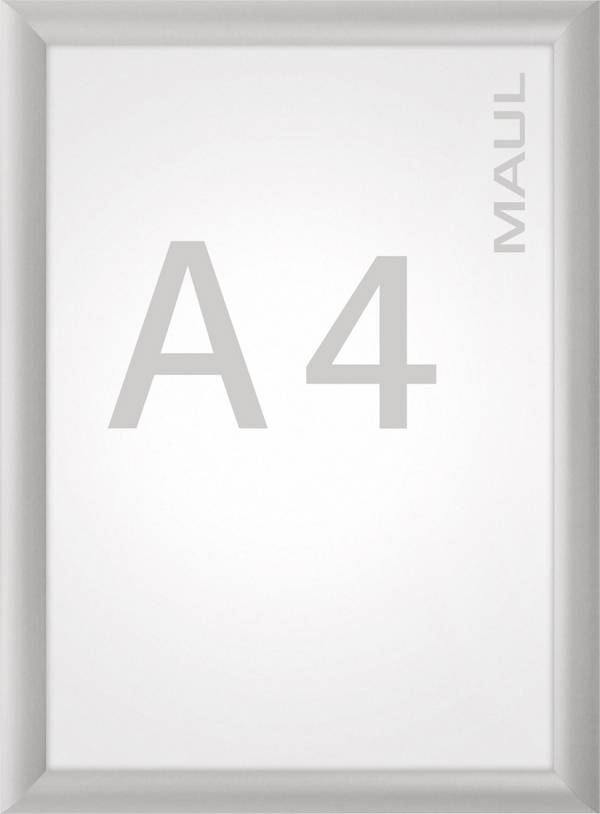 Maul MAULstandard 6604408 sklopný rám  stříbrná 1 x DIN A4   1 ks (š x v x h) 24.3 x 33 x 1.2 cm