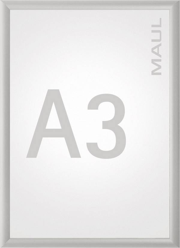 Maul MAULstandard 6604308 sklopný rám  stříbrná 1 x DIN A3   1 ks (š x v x h) 33 x 45 x 1.2 cm