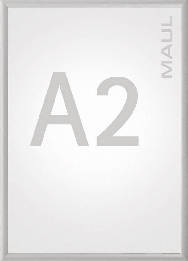Maul MAULstandard 6604208 sklopný rám  stříbrná 1 x DIN A2   1 ks (š x v x h) 45 x 63 x 1.2 cm