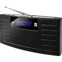 DAB+ přenosné rádio Dual DAB 15, DAB+, FM, s akumulátorem, černá