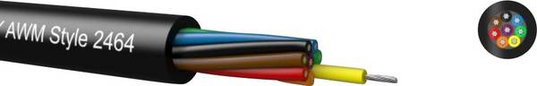 Kabeltronik LiYY 095102809 řídicí kabel 10 x 0.09 mm², metrové zboží, černá