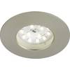 Vonkajšie vstavané LED osvetlenie Briloner 7234-012, 5 W, niklová (matná)