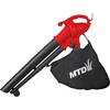 Elektrická foukač listí, vysavač listí, drtič listí 230 V MTD Products BV 2500 E