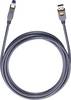 Oehlbach USB kabel USB 3.2 Gen1 USB-A zástrčka, USB-B zástrčka 5.00 m černá pozlacené kontakty 9222