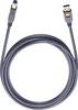 Oehlbach USB kabel USB 3.2 Gen1 USB-A zástrčka, USB-B zástrčka 7.50 m černá pozlacené kontakty 9223