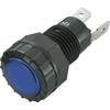 LED signálka SCI R9-122L1-01-BUU4, 12 V/DC, modrá