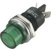 LED signálka SCI R9-124LB1-01-BGG4, LED signálka 20 mm, 12 V/DC, zelená