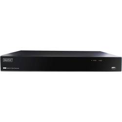 Síťový IP videorekordér (NVR) pro bezp. kamery Digitus Plug-N-View DN-16150_1, 4kanálová