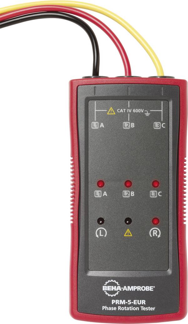 Beha Amprobe PRM-5-EUR měřič sledu fází, CAT IV 600 V, LED