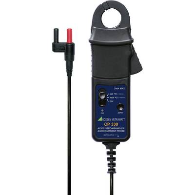 Měřicí přístroj Gossen Metrawatt CP-330, AC/DC proudový transformátor s klasifikací 30V CAT III, vhodný pro měření až do 300A.